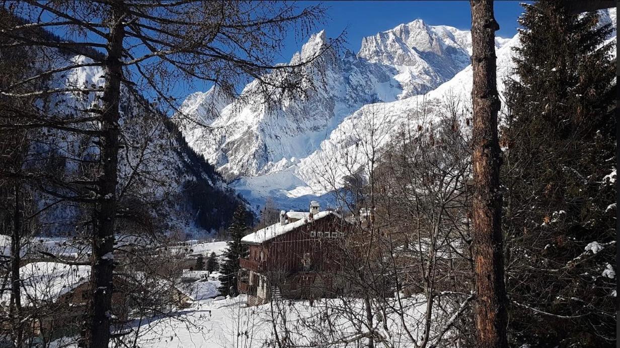 Chalet Monte Bianco Courmayeur Exteriér fotografie