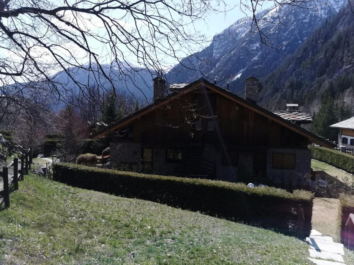 Chalet Monte Bianco Courmayeur Exteriér fotografie